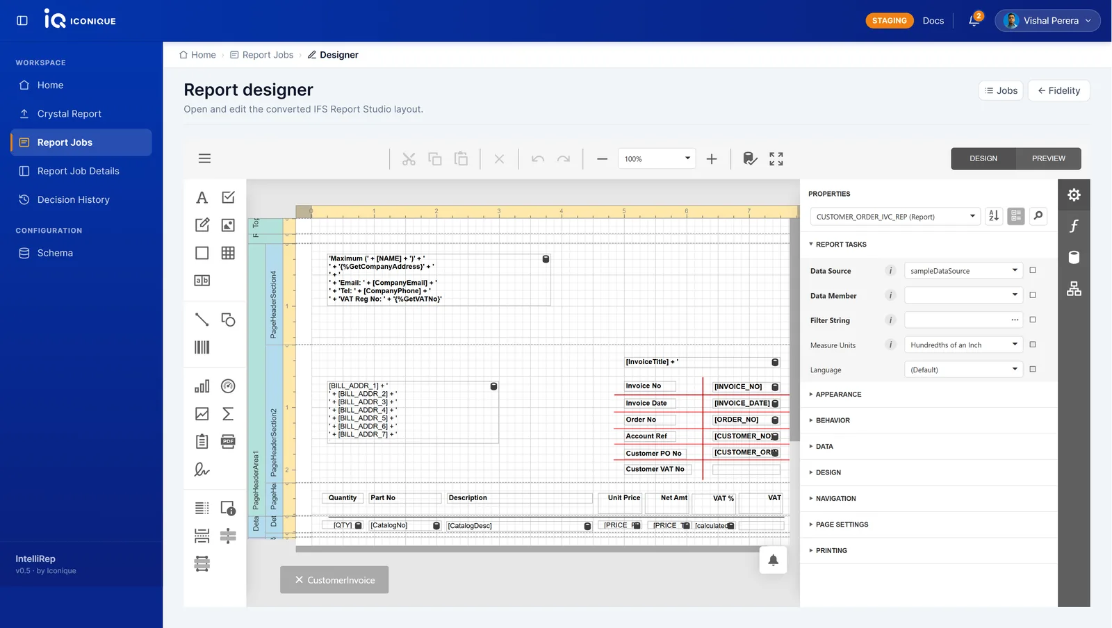 IntelliRep: Designer